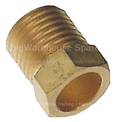 Union screw thread 3/8" for pipe ø 10mm Qty 1 pcs
