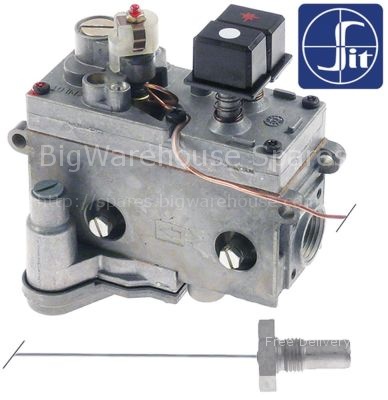 Gas thermostat with pressure controller SIT type MINISIT 710 t.m