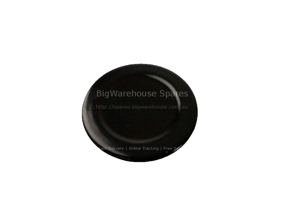 BURNER CAP AUX 2 MM BLACK