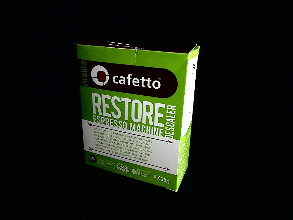 SCALE REMOVER CAFETTO RESTORE 4x25 g