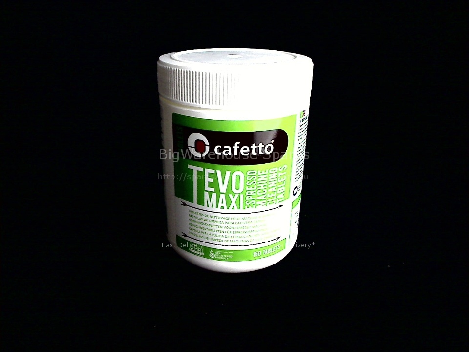 CAFETTO COFFEE CLEANING TABLETS TEVO 150 MAXI TABLETS