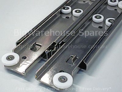 Telescopic slide pair