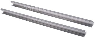Bearing rail L 600mm H 34,2mm W 17mm