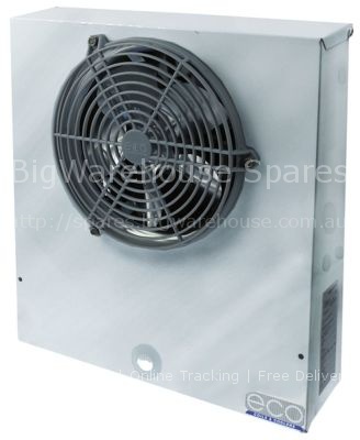 Evaporator L 435mm W 405mm H 120mm complete with fan