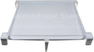 Evaporation tray L 600mm W 599mm for evaporator