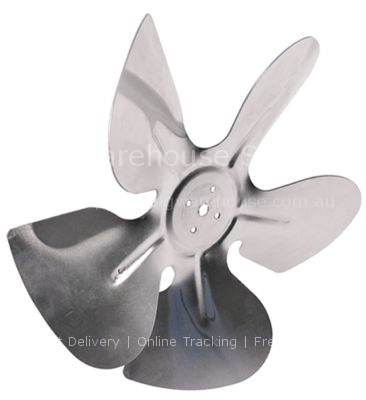 Fan wheel sucking ø 230mm fan wheel mounting 25,4mm blade angle