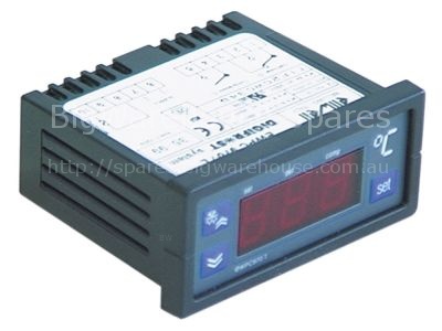 Electronic controller ELIWELL type EWPC970 mounting measurements