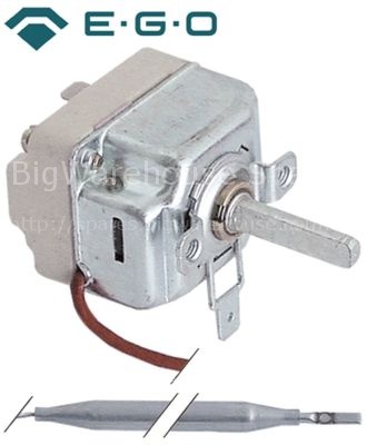 Thermostat t.max. 90°C temperature range 30-90°C 1-pole 1NO 16A