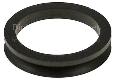 Gasket for knob rubber D1 ø 36mm D2 ø 46mm thickness 9mm