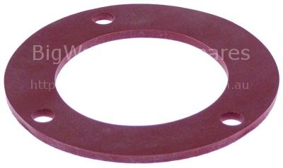 Gasket suitable for LAINOX Qty 1m ED ø 80mm ID ø 50mm silicone t