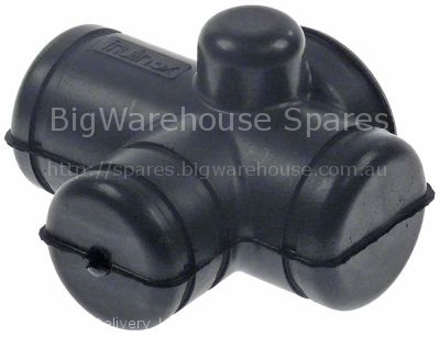 Insulation for control valve rubber
