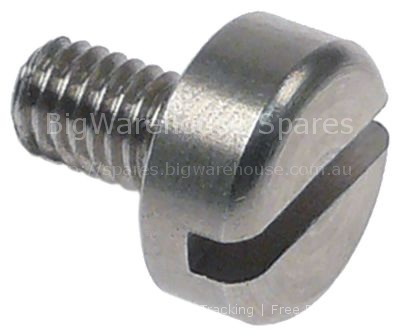 Screw thread M6 L 16mm for air baffle combi-steamer