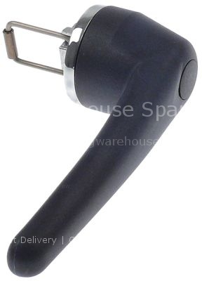 Door handle for combi-steamer L 175mm W 100mm H 53mm spring leng