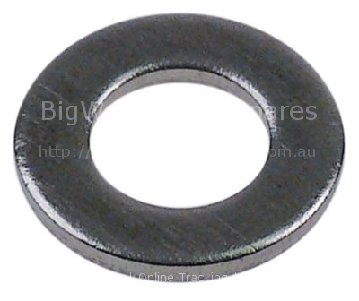 Plain washer ID ø 10,5mm ED ø 21mm thickness 2mm SS Qty 1 pcs fo