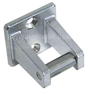 Door catch with roller H 42mm L 40mm W 40mm zinc die cast mounti