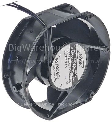 Axial fan L 172mm W 150mm H 51mm 220-240V 50-60Hz manuf. no.  co