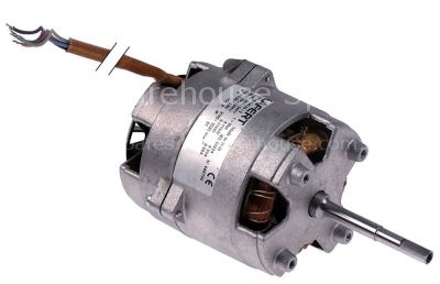 Fan motor 220-240V 1 phase 50Hz 0,11kW 2760rpm speeds 1 L1 130mm
