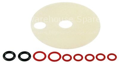 Gasket set for wash arm