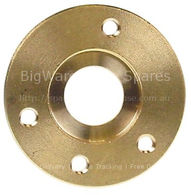 Counterflange for fan motor ED ø 50mm int. ø 1 25mm int. ø 2 16m