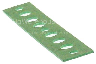 Gasket L 144mm W 25,5mm thickness 2,2mm for heating element suit