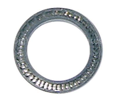 Shaft seal ID ø 14,5mm ED ø 20mm thickness 3mm