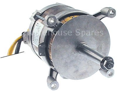 Fan motor 230V 1 phase 50Hz 0.25/0.75kW 670/1370rpm speeds 2 L1