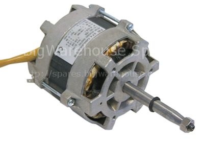 Fan motor 220-240V 1 phase 50Hz 0.1/0.25HP 900/1400rpm speeds 2