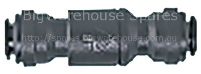 Non-return valve John Guest pipe connection ø10mm - ø10mm