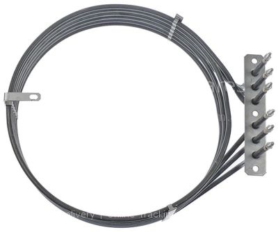 Heating element 7000W 230V heating circuits 3 ID ø 248mm ED ø 26