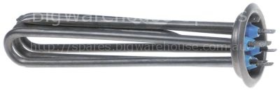 Heating element 3150W 220V heating circuits 3 mounting ø 57,5mm