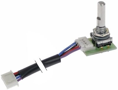 Encoder rotation 360° shaft ø 6x4.6mm shaft L 26mm for combi-ste