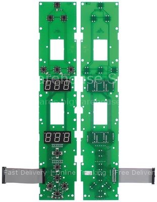 Keypad PCB for combi-steamer L 443mm W 83mm