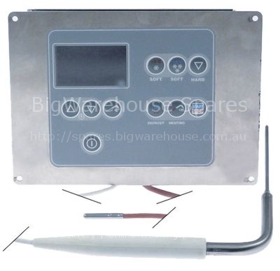 Control box for blast freezer with probe