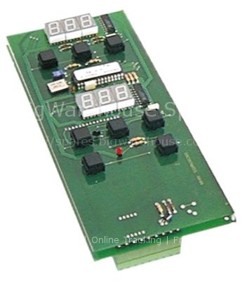 Keypad PCB L 217mm W 112mm with display