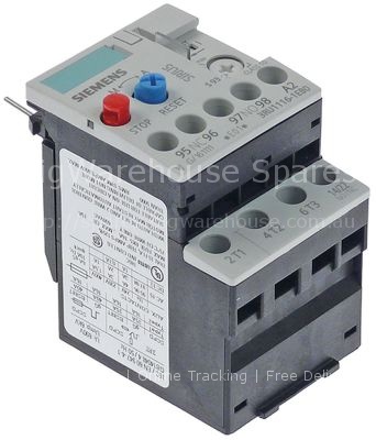 Motor protection circuit breaker type  setting range 2.8-4A (AC3