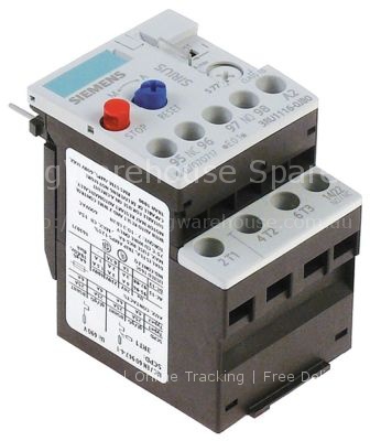 Overload switch setting range 1.4-2.0A connection screw type 3RU