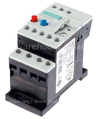 Overload switch setting range 0.63-1A