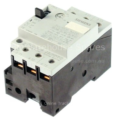 Motor protection circuit breaker type 3VU1300-1MJ00 setting rang