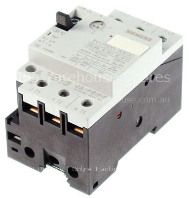 Motor protection circuit breaker type 3VU1300-1MK00 setting rang