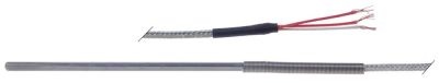 Temperature probe Pt100 cable Vetrotex probe -200 up to +600°C c
