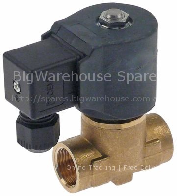 Solenoid valve 2-ways 230 VAC inlet 1/2" IT outlet 1/2" IT L 55m