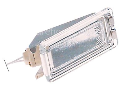 Oven lamp socket G4 cable length 800mm connection Faston 6.3mm L