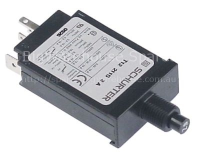 Overload switch drop-away current 2A