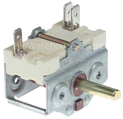 Cam switch operation switch shaft ø 6x4.6mm connection male fast