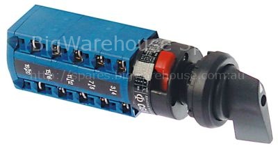Rotary switch type CG6 690V 20A connection screw