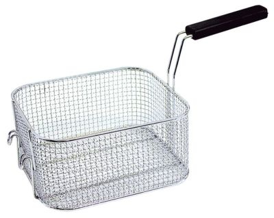 Fryer basket L1 230mm W1 200mm H1 115mm chrome-plated steel