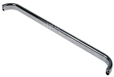 Pull handle L 544mm H 55mm mounting distance 530mm handle M6