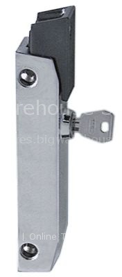 Push button latch L 180mm mounting distance 121mm locking versio