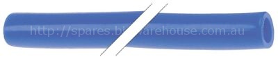 Hose John Guest thickness 1,5mm LLDPE blue ID ø 7mm ED ø 10mm