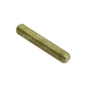 Threaded rod thread M8 L 45mm brass